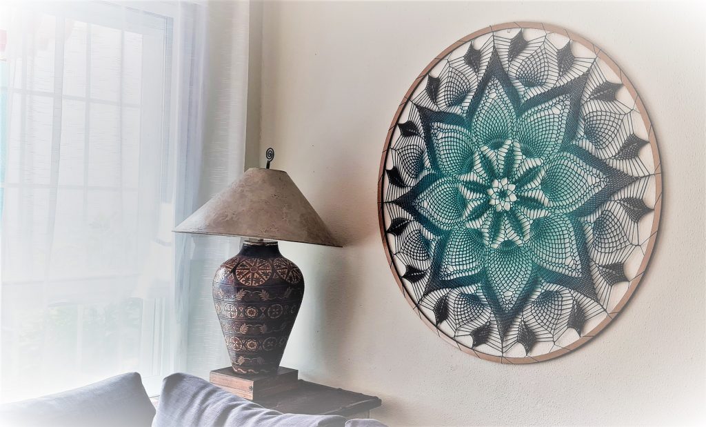 mandala tejida crochet cukicrochet