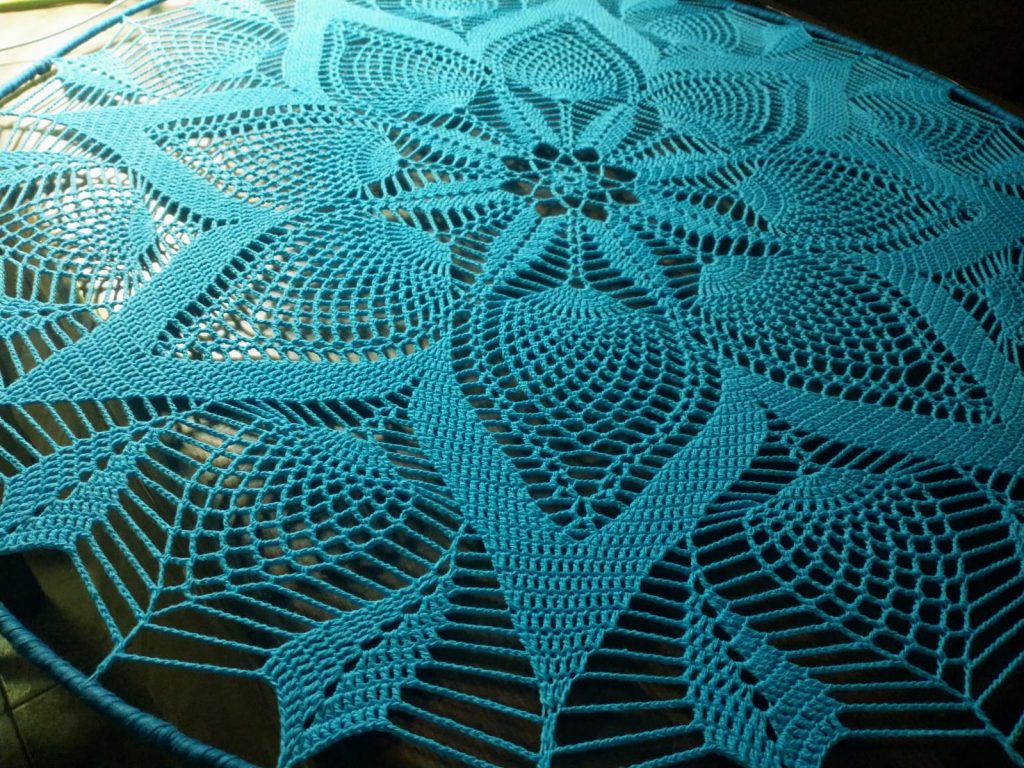 mandala tejida crochet cukicrochet