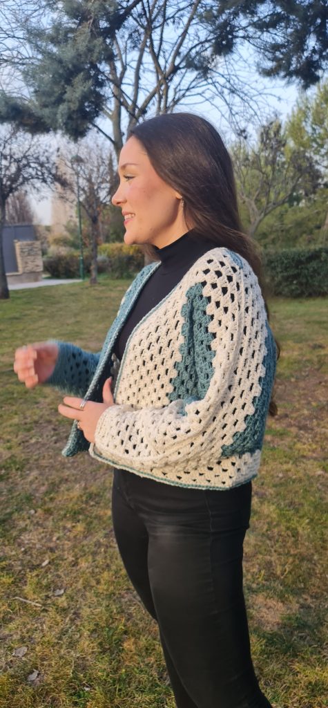 chaqueta cuki crochet