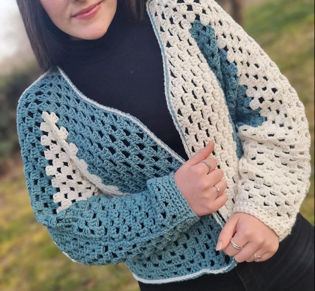 chaqueta cuki crochet