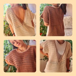 Chaleco crochet vest ganchillo